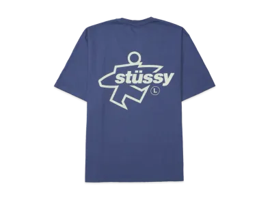 Stussy Surf Size Tee Pigment Dyed "Indigo"