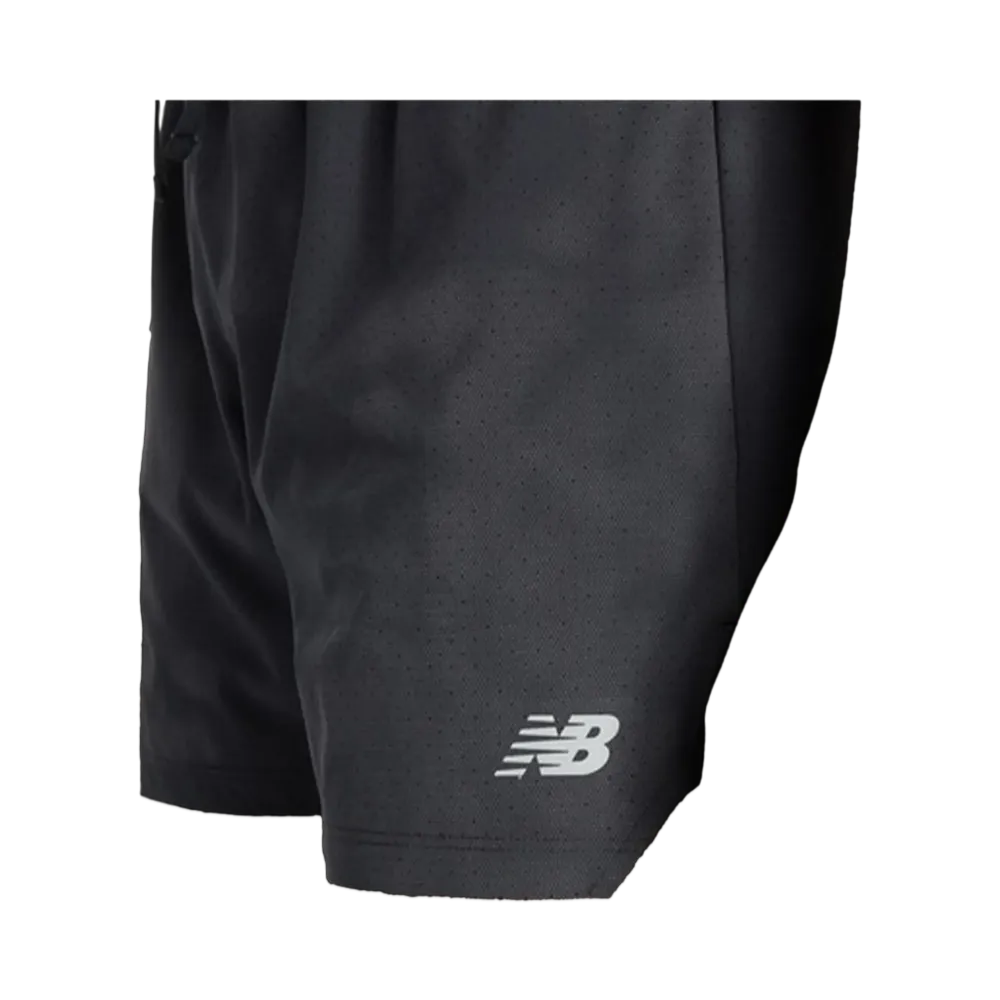 New Balance Rc Seamless Reflect 5Inch Shorts "Black Multi"
