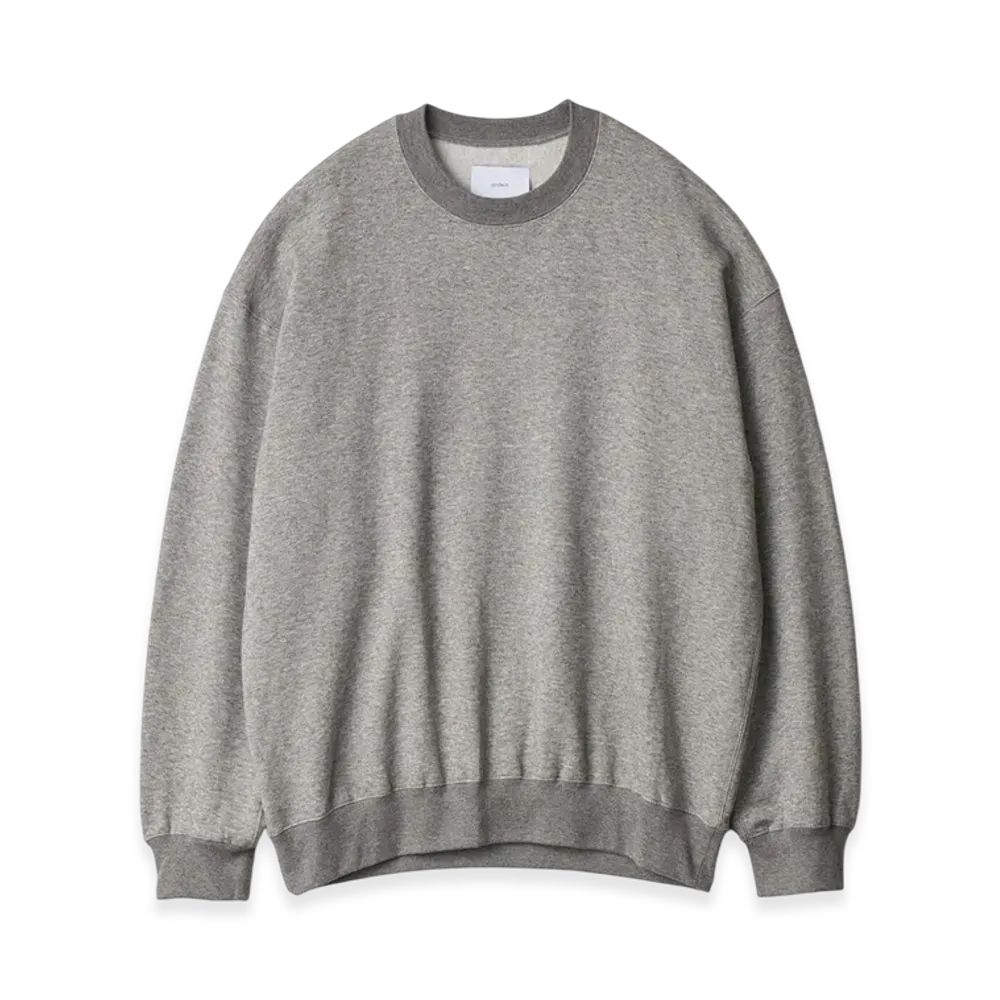 ssstein Yak/Cotton Sweat LS "Top Grey"
