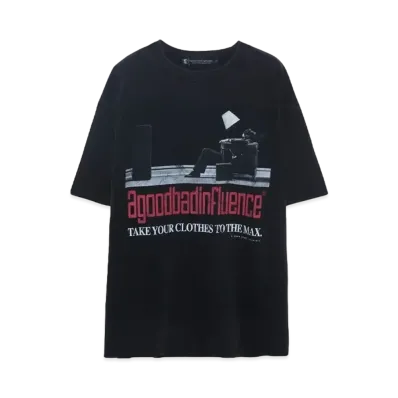 A GOOD BAD INFLUENCE TO THE MAX T-SHIRT "BLACK"