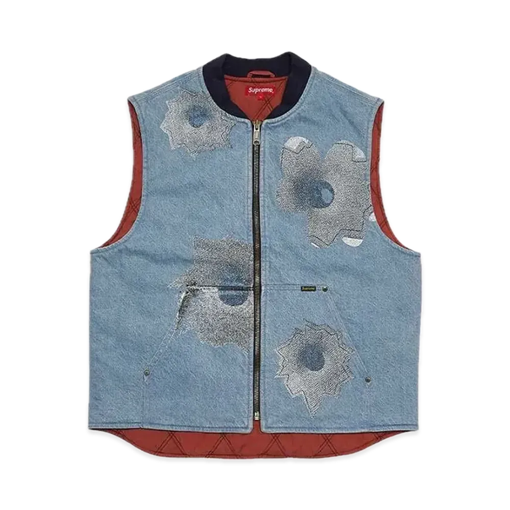 Supreme Nate Lowman Work Vest "Denim"