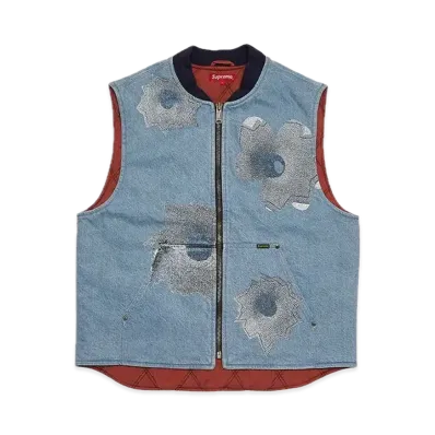 Supreme Nate Lowman Work Vest "Denim"