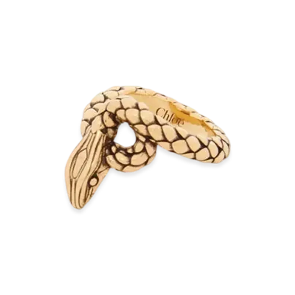 Chloe The Chloe Snake Ring "Vintage Gold"