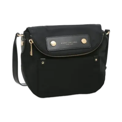 Marc Jacobs Preppy Nylon Mini Messenger "Black"