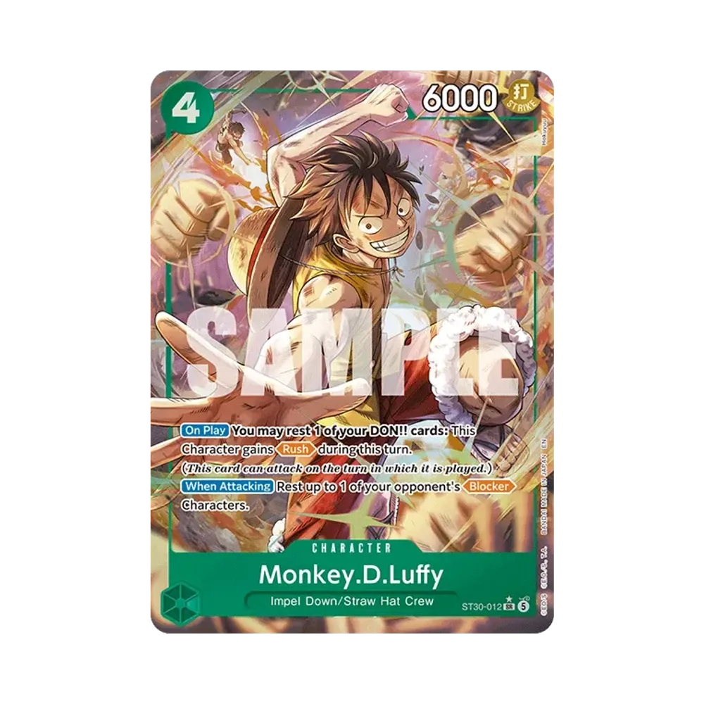 モンキー・D・ルフィ SR-P [ST30-012]【英語版】(スタートデッキEX「ルフィ&エース」)