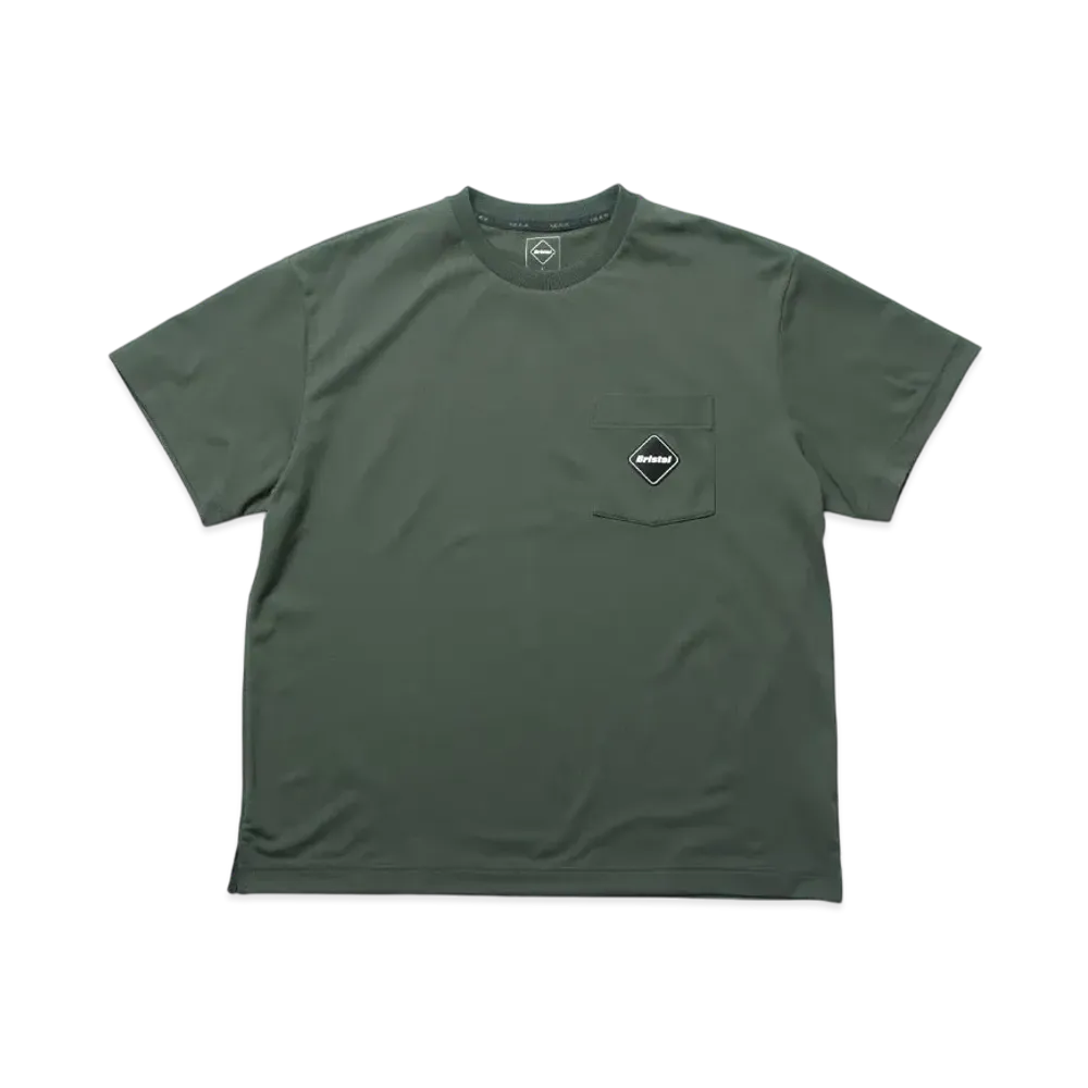 F.C.Real Bristol Emblem Pocket Tee "Green"