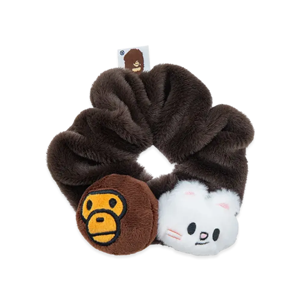 A BATHING APE x Stray Kids Scrunchies Hyunjin "Black"