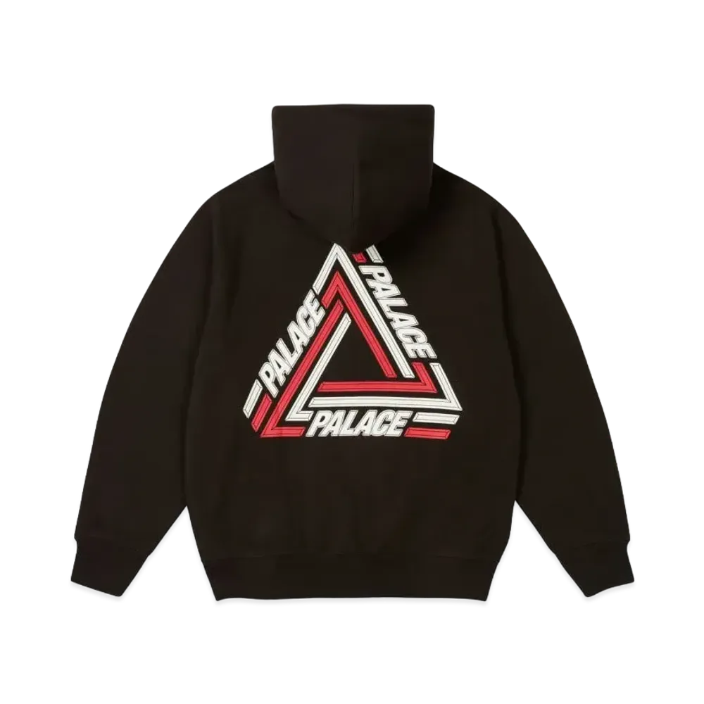 PALACE Tri-Line Hood "Black"