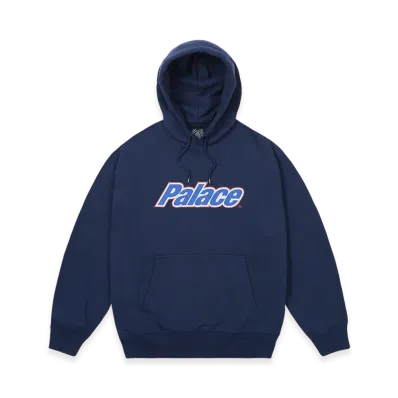 PALACE Font Hood "Navy"