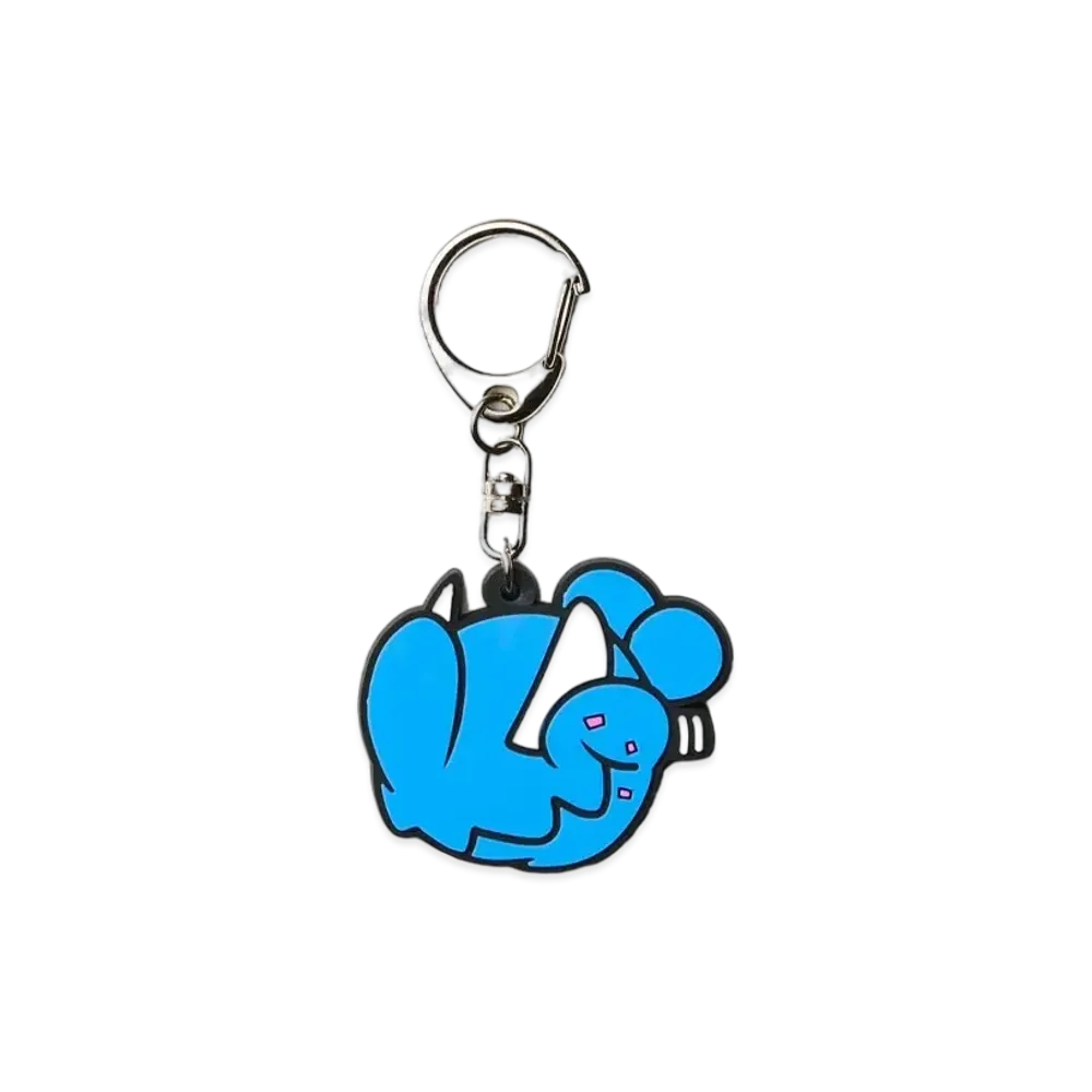 COIN PARKING DELIVERY Mr.Shirai Rubber Key "Blue"