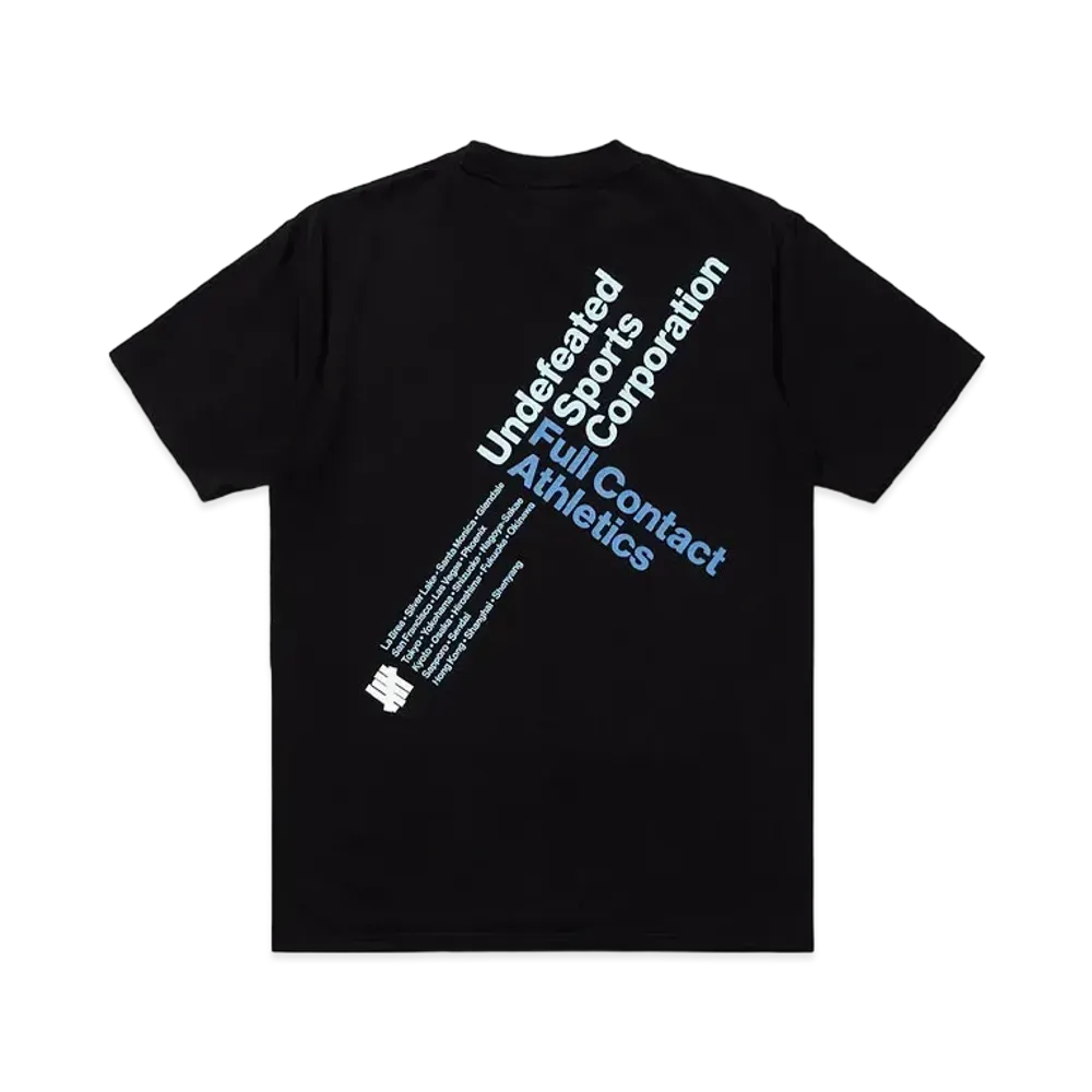 UNDEFEATED SPORTS CORP S/S TEE - 80245 "Black"