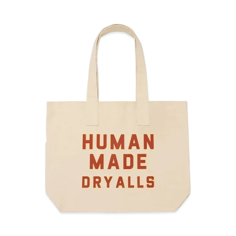 HUMAN MADE Canvas Tote "White"