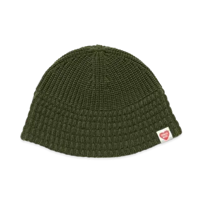 HUMAN MADE KNIT HELMET CAP "Olive"
