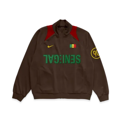 Travis Scott Cactus Jack x Nike Senegal Total 90 Anthem Jacket "Brown"