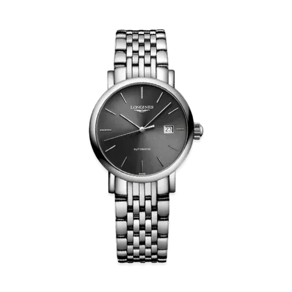 Longines Elegant Collection 25.50 mm "Sun Ray Gray/Stainless Steel" L4.309.4.72.6