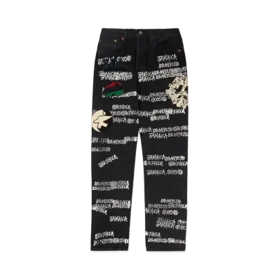 Stussy x Our Legacy x Denim Tears Pants "Black"