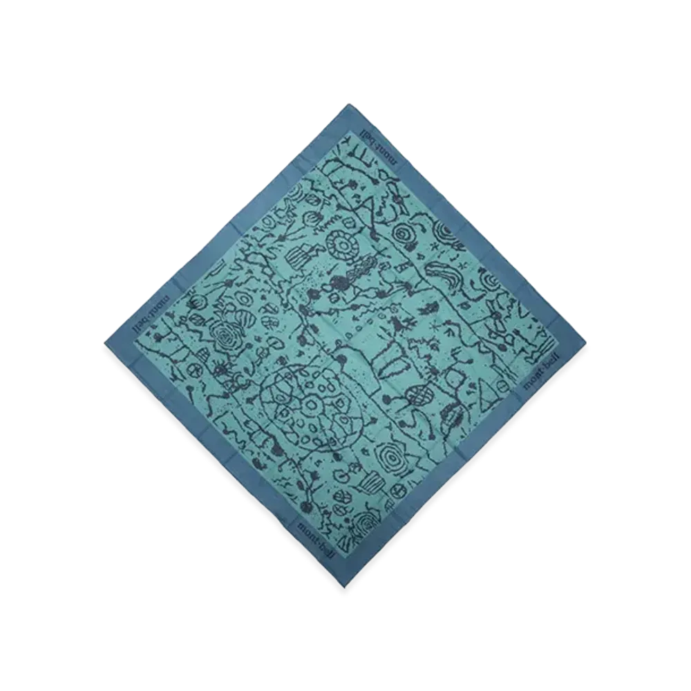 mont-bell Big Bandana "Blue"