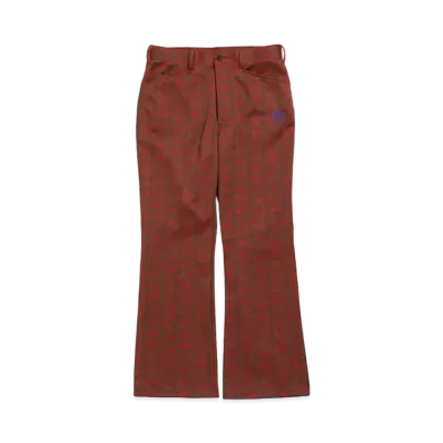 Needles BOOT-CUT STUDENT PANT - POLY JQ. "Papillon"