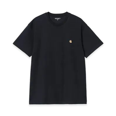 Carhartt WIP S/S Chase T-Shirt "Dark Navy/Gold"