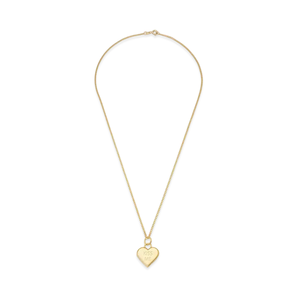 FACETASM x Vibe Harslof Kiss Me Necklace "Gold"