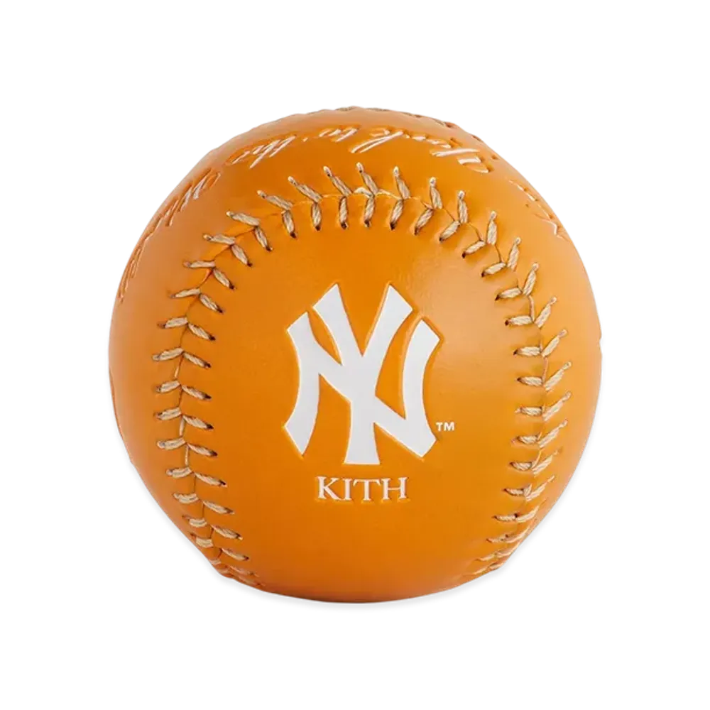 Kith x Rawlings for the New York Yankees Baseball "Tan"