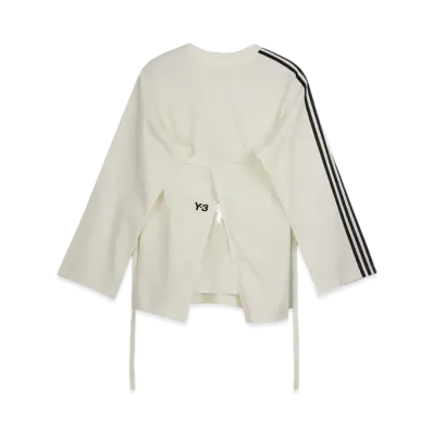 Y-3 LS Closure Tee "Off White"