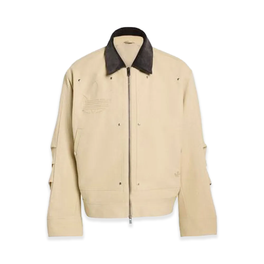 adidas Premium Essentials Bomber Jacket "Stone Khaki"