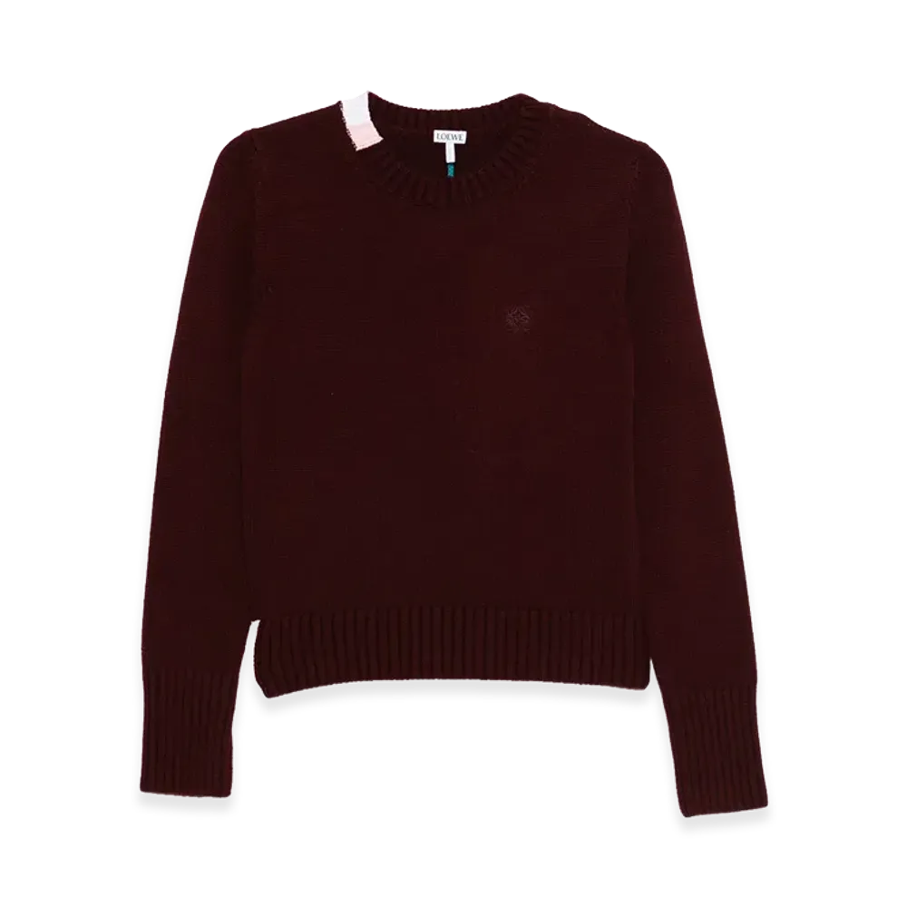 LOEWE Women's Sweaters "Bordeaux"