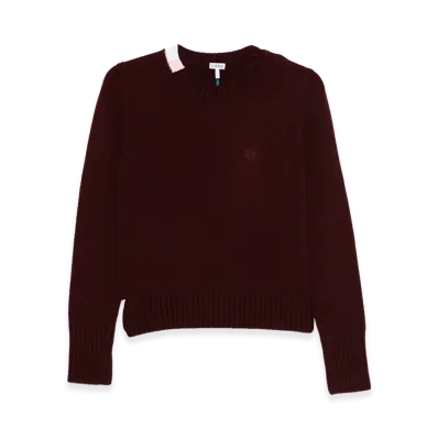 LOEWE Women's Sweaters "Bordeaux"
