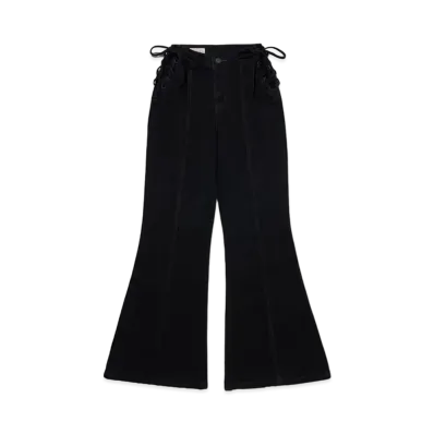 Levi's X Barbie Ferreira Lace Up Flare "Black"