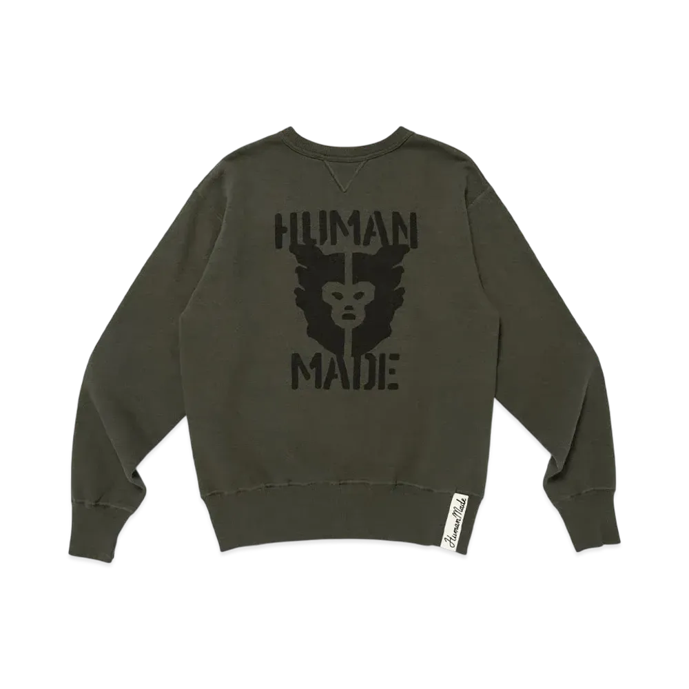 HUMAN MADE Tsuriami Sweatshirt "Green"
