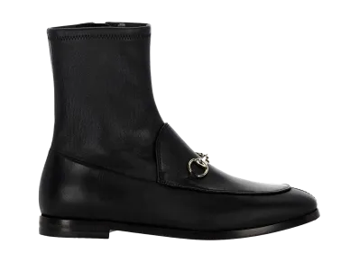 GUCCI Women's Jordaan Ankle Boots "Black"