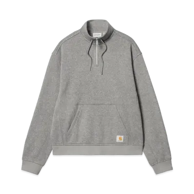 Carhartt WIP Luther Half Zip Sweat "Misty Grey Heather"