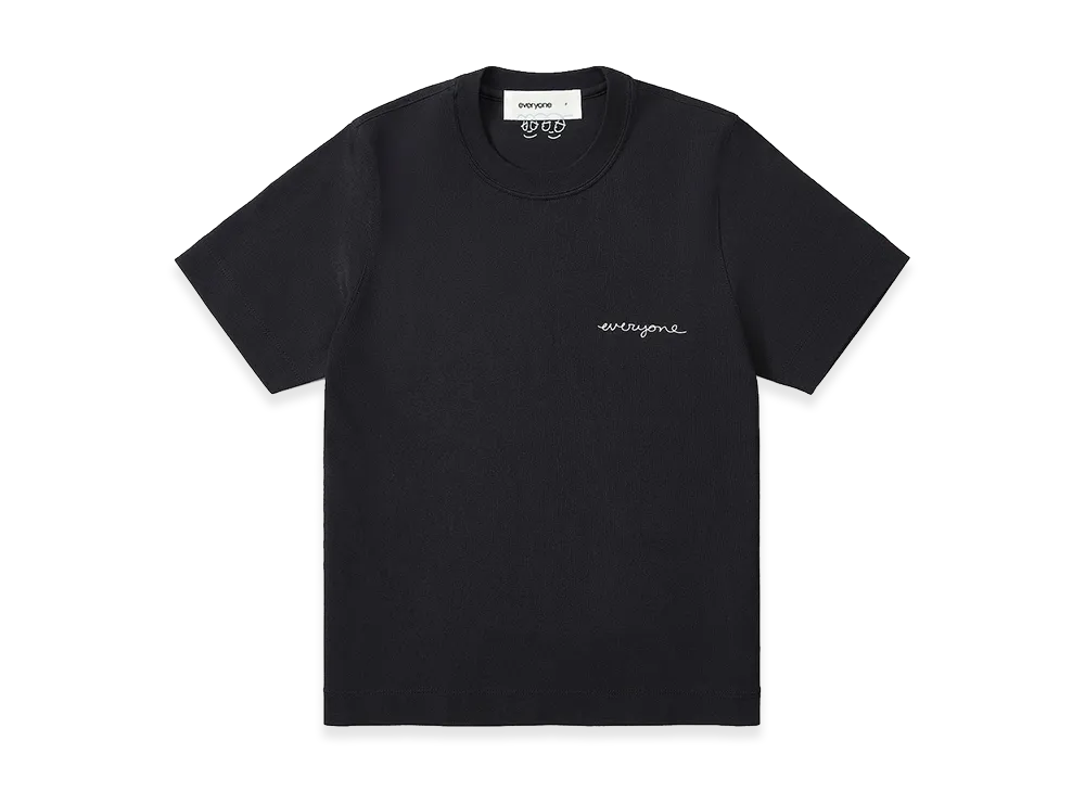 everyone Women's J.30000 Rooftop Logo Tee Shirt "Black"