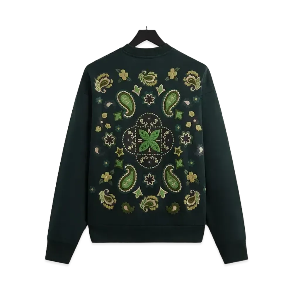 Kith Paisley Nelson Crewneck "Equestrian"