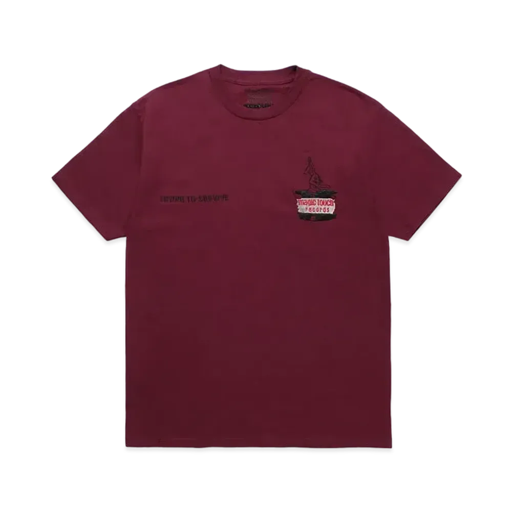 WACKO MARIA T-Shirt "Burgundy"