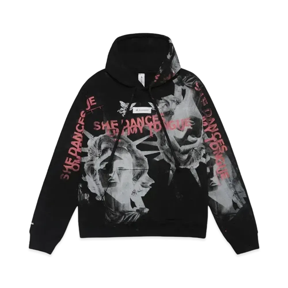 THE INCORPORATED USED HOODY "BLACK" SIZE L