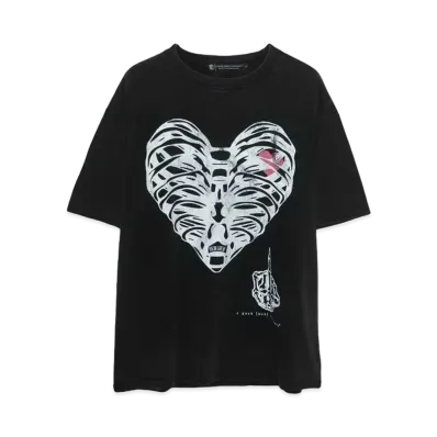 A GOOD BAD INFLUENCE HEARTACHE T-SHIRT "BLACK"