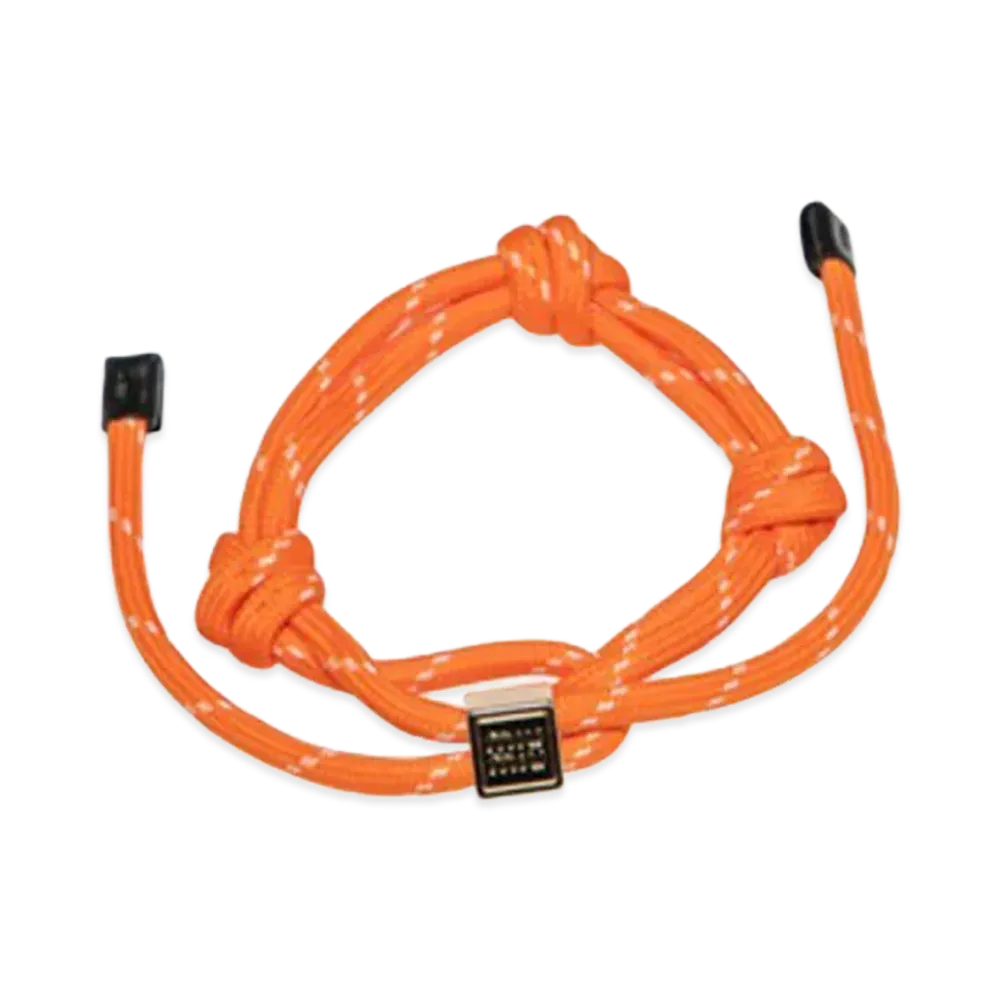 MIU MIU Women's Rope Bracelet "Orange"