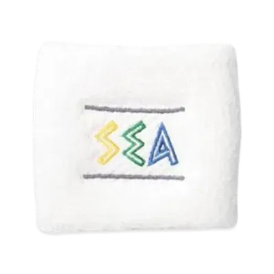 WIND AND SEA Zulu-Tongue Basket Wrist Band - 2PCS "White"