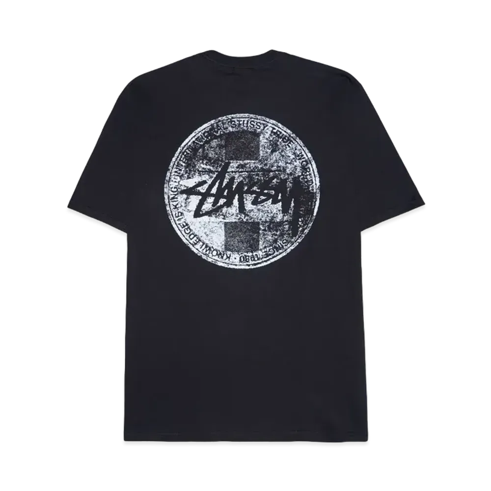 Stussy Dot Stamp Tee "Black"