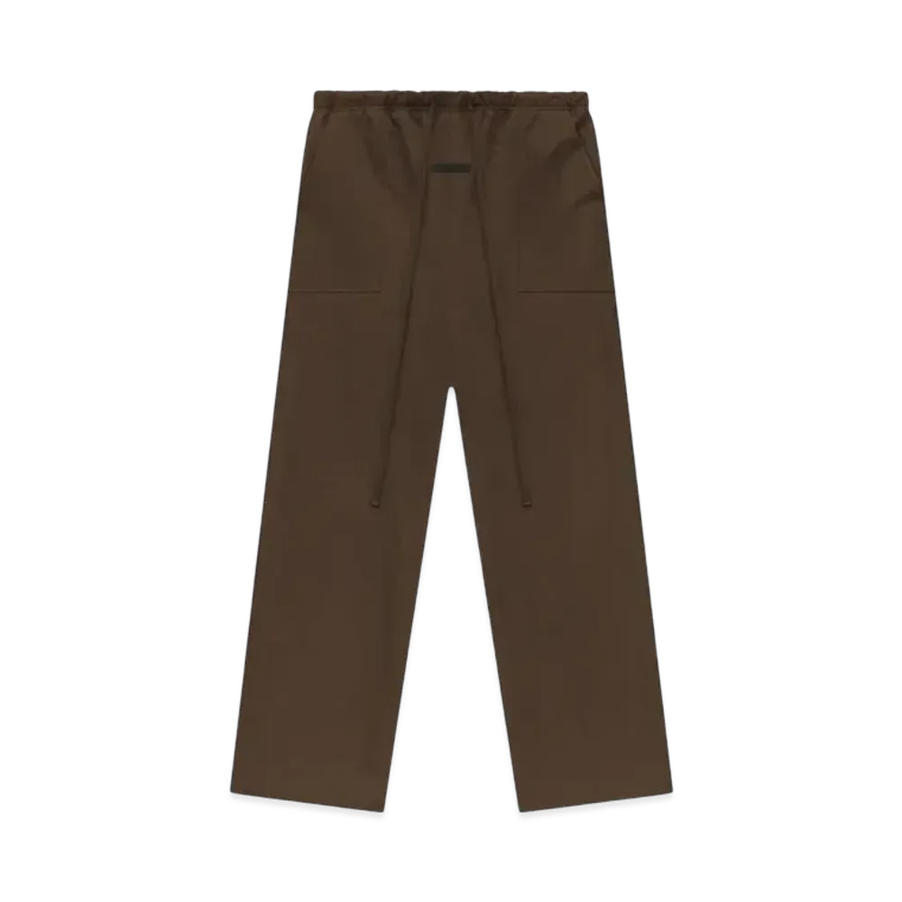 FEAR OF GOD ESSENTIALS Textured Nylon Utility Pant "Brown"