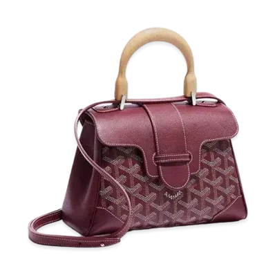 Goyard Saigon Souple Mini Bag "Burgundy"