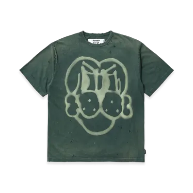 NEIGHBORHOOD x CHITO Savage Crewneck SS "Olive Drab"