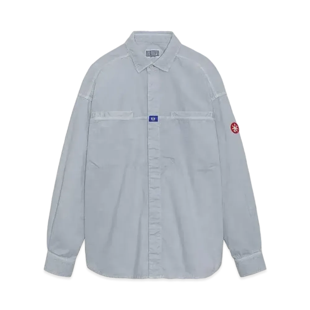 Cav Empt (C.E) OVERDYE CORD DESIGN BIG SHIRT "Grey"