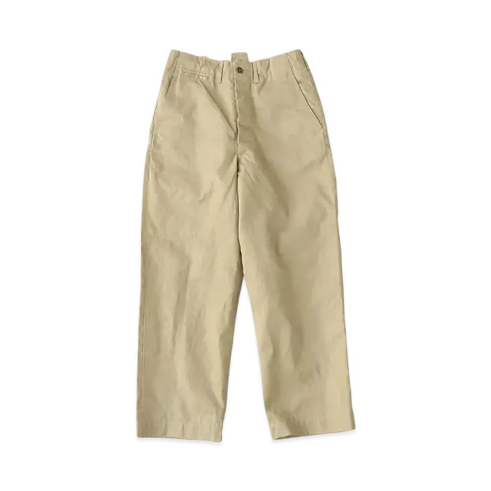 orSlow Vintage Fit Army Trousers "Khaki"