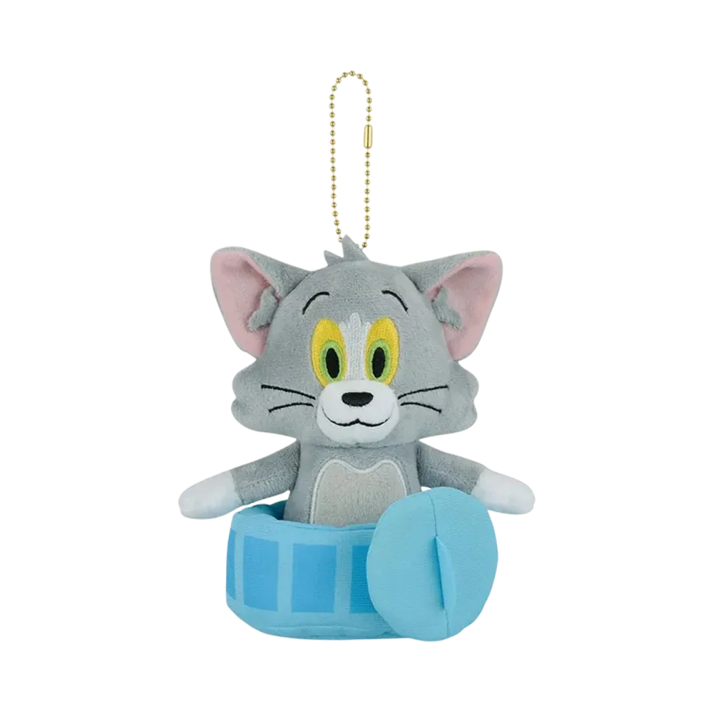 BANDAI "Ichiban Kuji" -Tom and Jerry Colorful Funny Time!- C Prize Display Plush Mascot - Tom