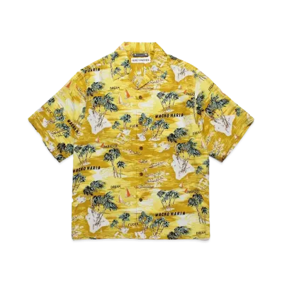WACKO MARIA x MINEDENIM / Hawaiian Shirt "Yellow"