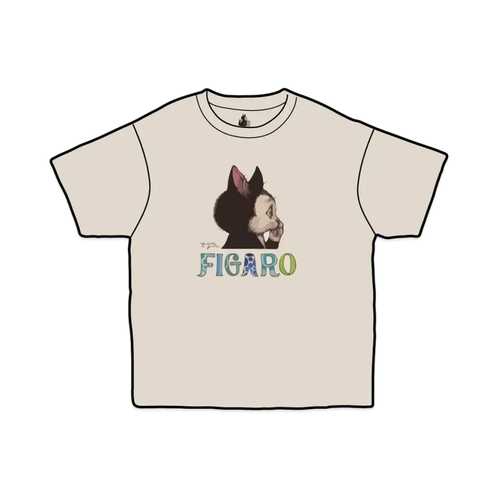 Disney x Yuko Higuchi Figaro Short sleeve T-shirt "White"