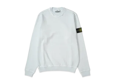 Stone Island Sweatshirt In Malfile Cotton "LightBlue"